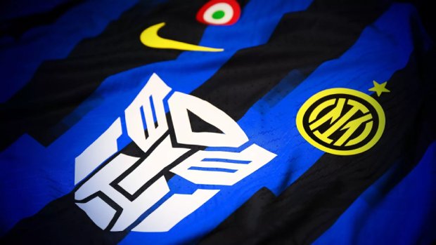 Inter de Milán lanza camiseta de los transformers