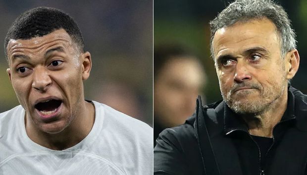 Luis Enrique y Mbappe otro escandalo mas